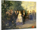 Evening Party at the Tuileries, 10th June 1867 by Pierre Tetar van Elven