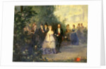 Evening Party at the Tuileries, 10th June 1867 by Pierre Tetar van Elven