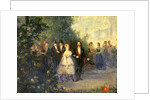Evening Party at the Tuileries, 10th June 1867 by Pierre Tetar van Elven