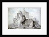 Project for an artificial mountain in honour of the Festival of Reason to erected in a public garden at Bordeaux, 1795 by L. Dutourd