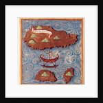 Ms 24224 Fol.20v Map of the Ladrones Islands by French School