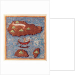 Ms 24224 Fol.20v Map of the Ladrones Islands by French School