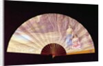 Fan painted for Madame Alice Louis-Barthou, 1910 by Pierre Loti