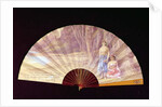Fan painted for Madame Alice Louis-Barthou, 1910 by Pierre Loti