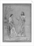 Theophile Gautier and Maria Favart by Gustave Clarence Rodolphe Boulanger