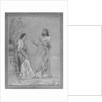 Theophile Gautier and Maria Favart by Gustave Clarence Rodolphe Boulanger