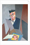 Portrait of Tristan Tzara by Lajos Tihanyi