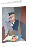 Portrait of Tristan Tzara by Lajos Tihanyi