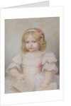 Colette, aged 18 months, 1875 by Henri Baron
