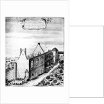 View of the chamber at the Castle of Chinon where King Charles VII of France received Joan of Arc in 1429 by Louis Boudan