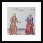 Two Jewish women, c.1600 by German School