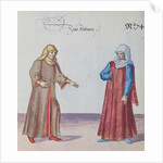 Two Jewish women, c.1600 by German School