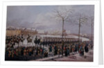 The Insurrection of the Decembrists at Senate Square, St. Petersburg on 14th December, 1825 by School Russian