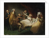 Camilla recovering from her swoon, illustration of a scene from 'Camilla', or 'A Picture of Youth'. by Henry Singleton