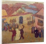 Jewish Wedding in Town by Tadeusz Makowski