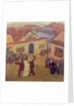 Jewish Wedding in Town by Tadeusz Makowski