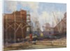 Toronto Shipbuilding, 1918 by Robert Ford Gagen