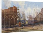 Toronto Shipbuilding, 1918 by Robert Ford Gagen