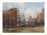 Toronto Shipbuilding, 1918 by Robert Ford Gagen