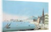 View of Naples from the Carmine, c.1845 by Italian School