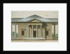 Design for a Tuscan Doric Garden Pavilion, c.1830 by English School