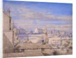View of Belgrave Square seen from No.6 Grosvenor Place, London, c.1820 by Lady Emily Drummond