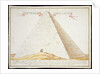 A Perspective View of a Pyramid in Egypt, c.1700 by French School