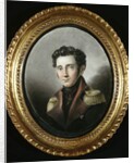 Portrait of a Russian Officer, 1818 by School Russian