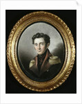 Portrait of a Russian Officer, 1818 by School Russian