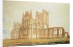 View of Whitby Abbey, c.1820 by John Buckler