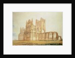 View of Whitby Abbey, c.1820 by John Buckler