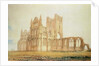 View of Whitby Abbey, c.1820 by John Buckler