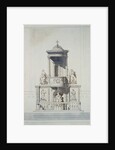 Design for a Pulpit, c.1825 by Jacques Ignace Hittorff