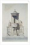 Design for a Pulpit, c.1825 by Jacques Ignace Hittorff