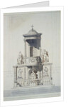 Design for a Pulpit, c.1825 by Jacques Ignace Hittorff