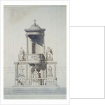 Design for a Pulpit, c.1825 by Jacques Ignace Hittorff