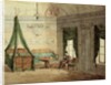 Neo-Classical Bedchamber, 1819 by School Russian