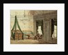 Neo-Classical Bedchamber, 1819 by School Russian