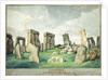 Stonehenge in it's Present State, an Anpedilunian Temple, 1821 by English School