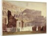 View of the Roman Colosseum, c.1800 by English School