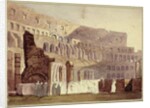 View of the Roman Colosseum, c.1800 by English School