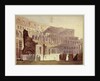 View of the Roman Colosseum, c.1800 by English School