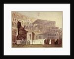 View of the Roman Colosseum, c.1800 by English School