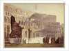 View of the Roman Colosseum, c.1800 by English School