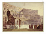 View of the Roman Colosseum, c.1800 by English School