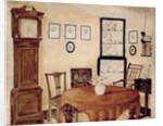 Interior of an Antique Dealer's House, c.1870 by English School