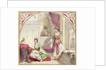 A Moorish Interior with Two Women, c.1840 by English School