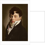 Portrait of a Dandy with a White Cravat, c.1815 by Louis Leopold Boilly