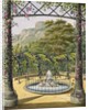 The Trellised Gardens at the Villa Gallo, 1824 by Marianne D'Esterhazy