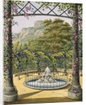The Trellised Gardens at the Villa Gallo, 1824 by Marianne D'Esterhazy
